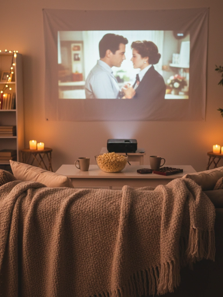 11. Movie Marathon with Romantic Classics