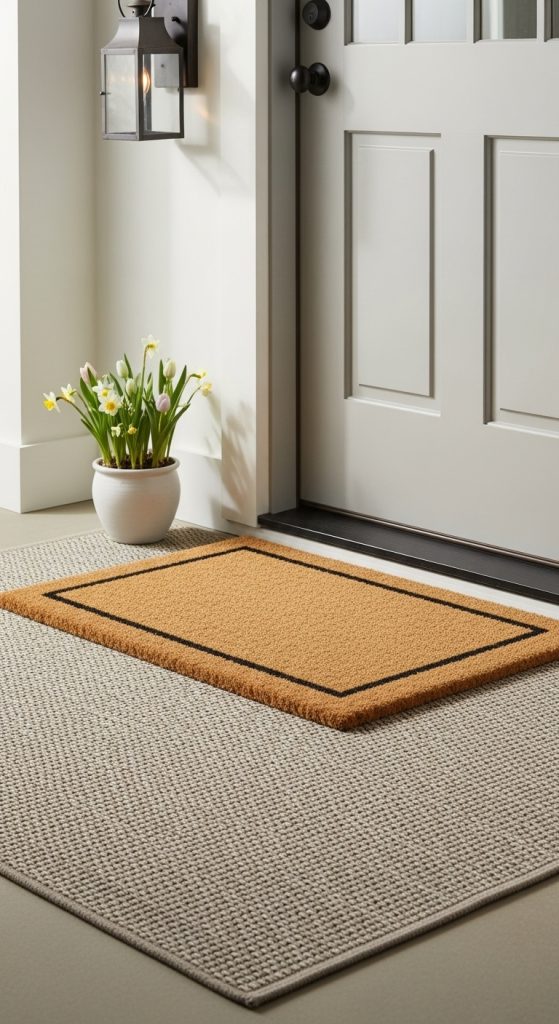 11. Neutral Porch Rug Layer