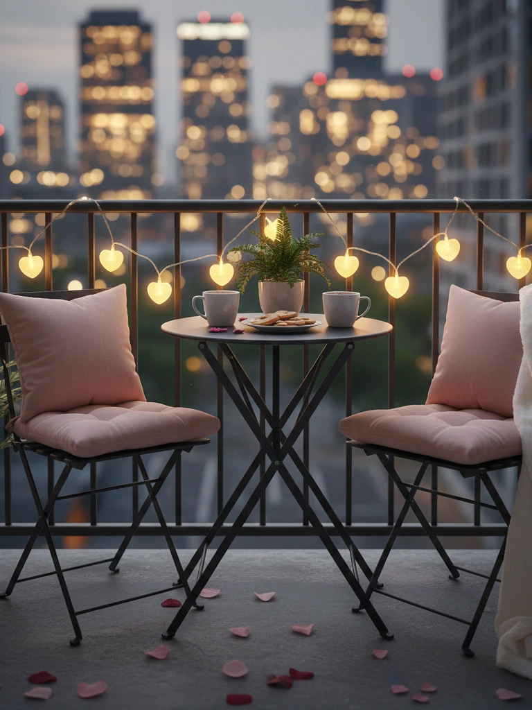 13. Balcony Makeover for Apartments tiny space decor