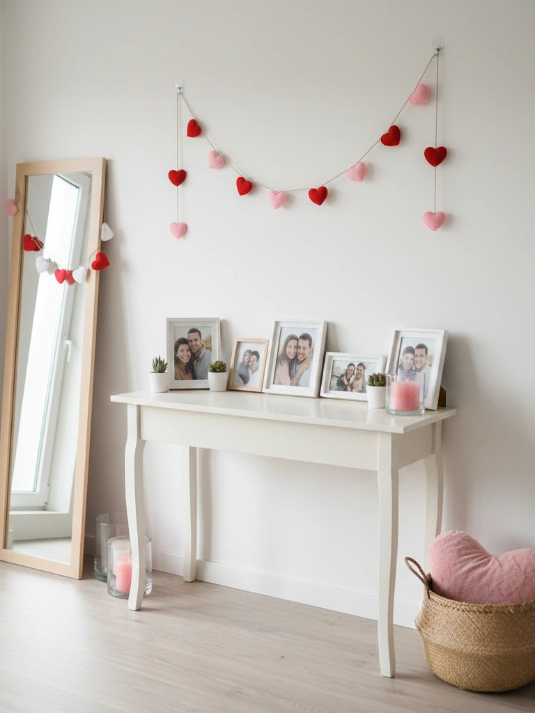 13. Closet Door Valentine Wreath