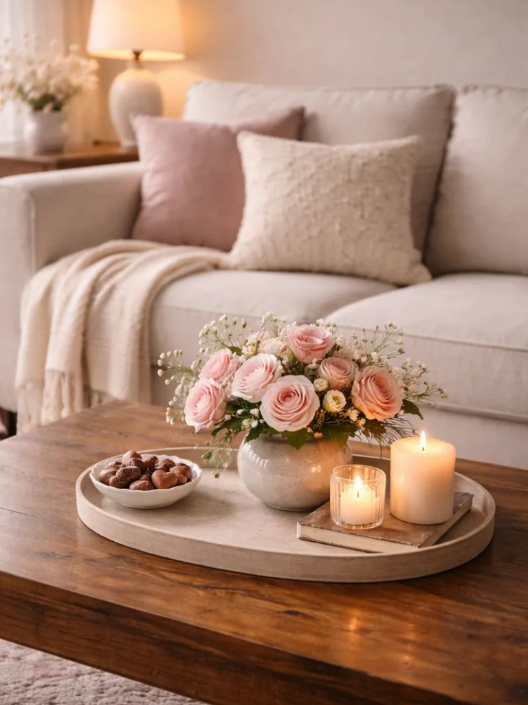 14. A romantic centerpiece thats still practical for real life