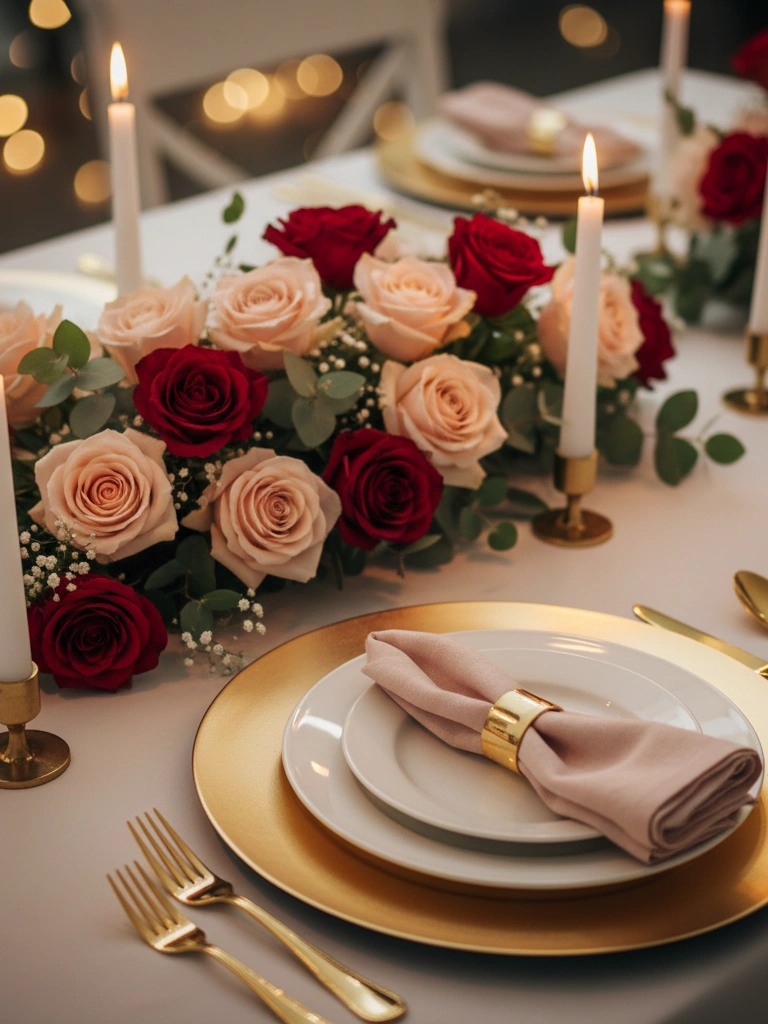15. Valentines Day Chargers That Instantly Make the Table Feel Styled