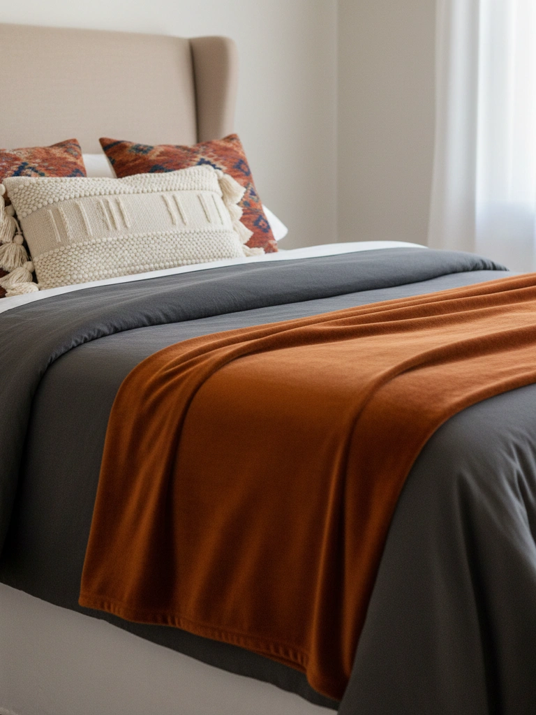 45 Valentines Day Home Decor Ideas for a Calm, Romantic Space 17 17 Bed Styling One Statement Throw Two Accents