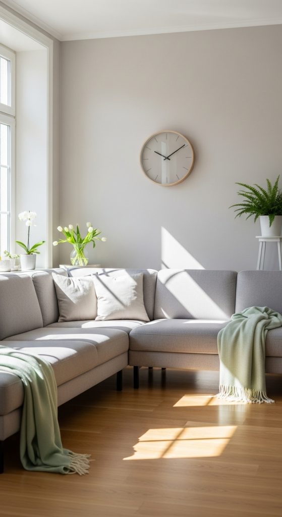 19. Neutral Wall Clock