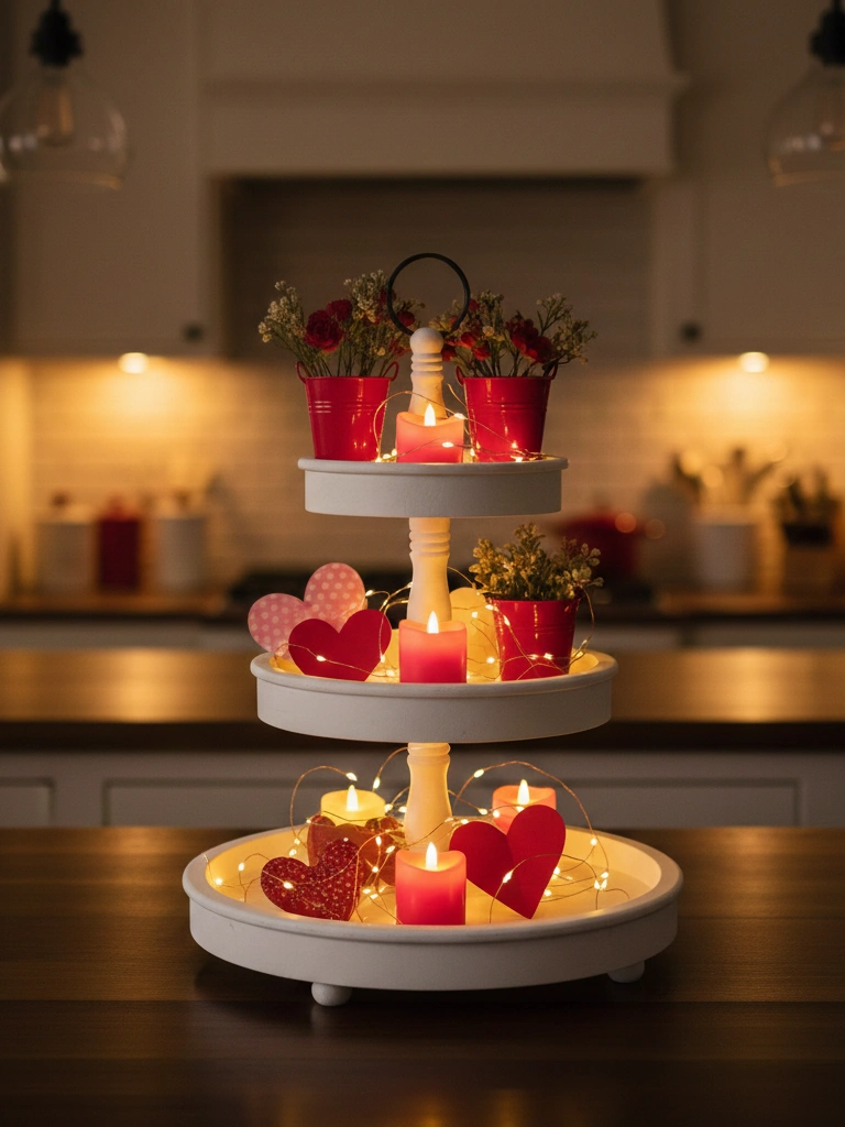 20. Fairy Lights and Candle Accents