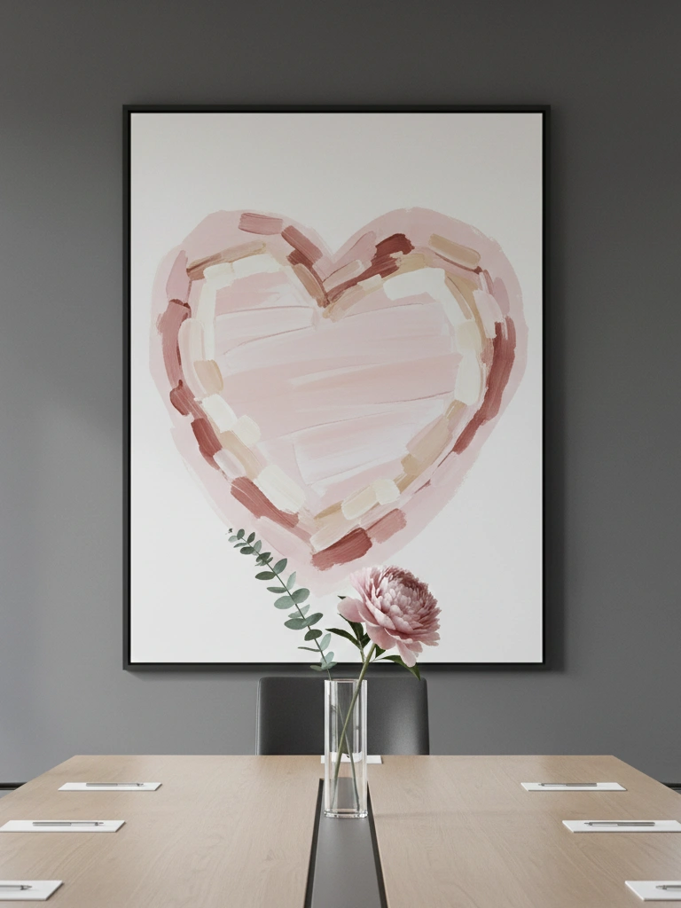 22. Subtle Seasonal Artwork or Prints in Meeting Rooms