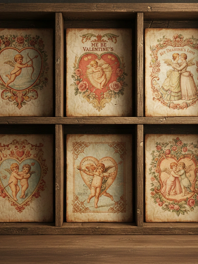 3. Antique Reproduction Valentine Signs