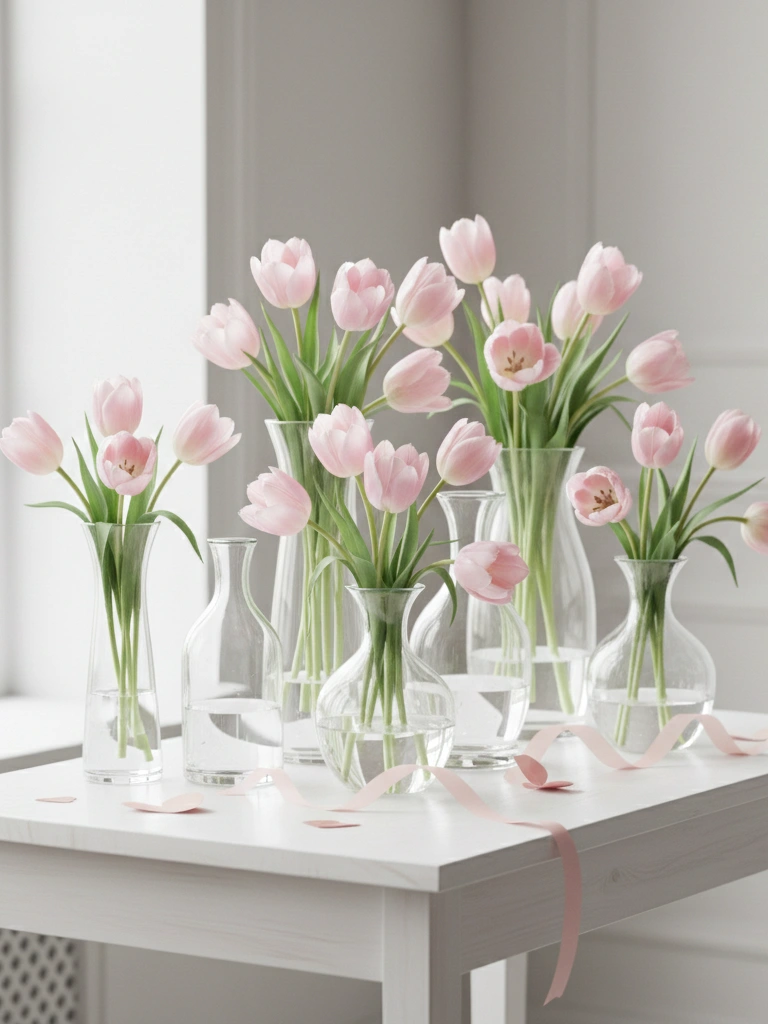 4. Light Pink Tulip Collection