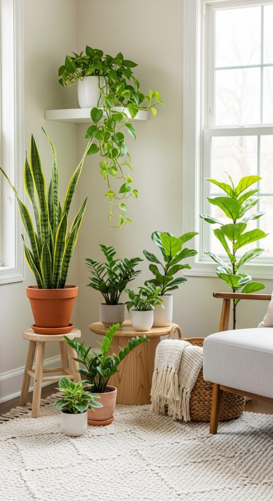 5. Greenery Using Low-Maintenance Plants