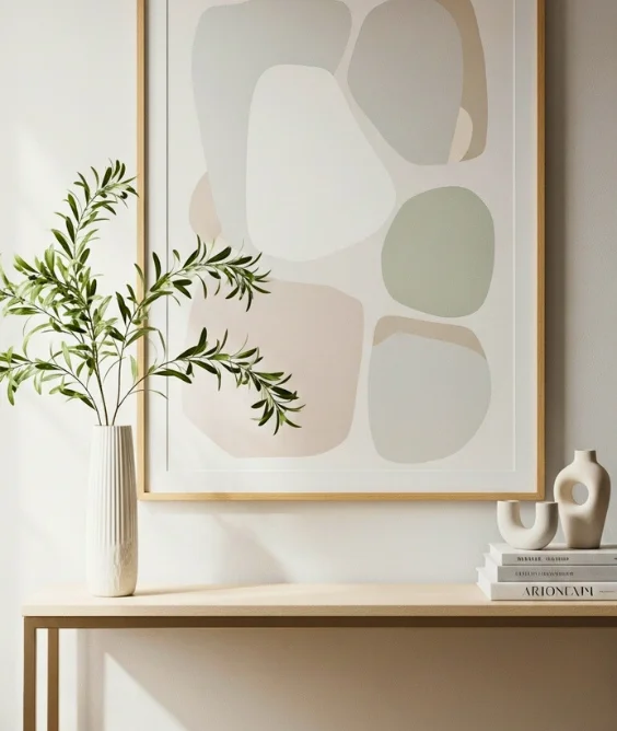 Display Art With Simple Frames