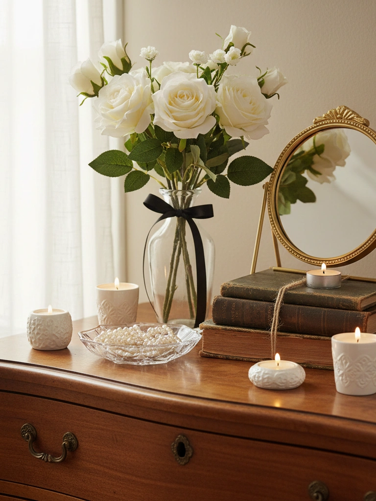 Dollar Store Decor Styled to Look High End