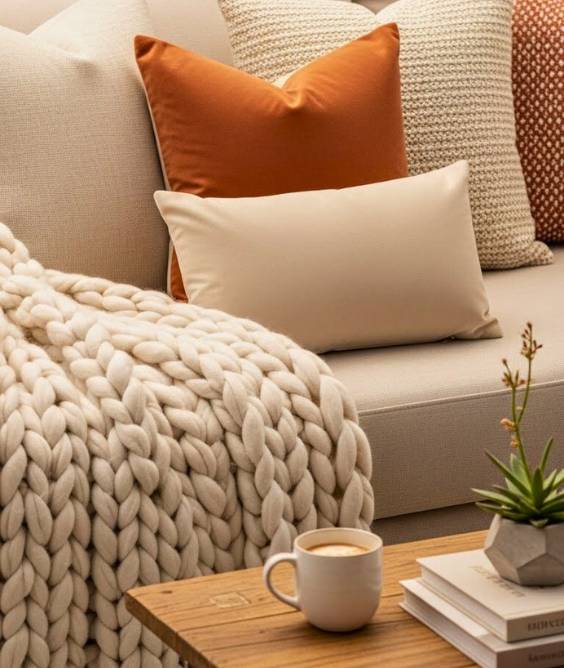 Layer Textures to Add Depth and Comfort