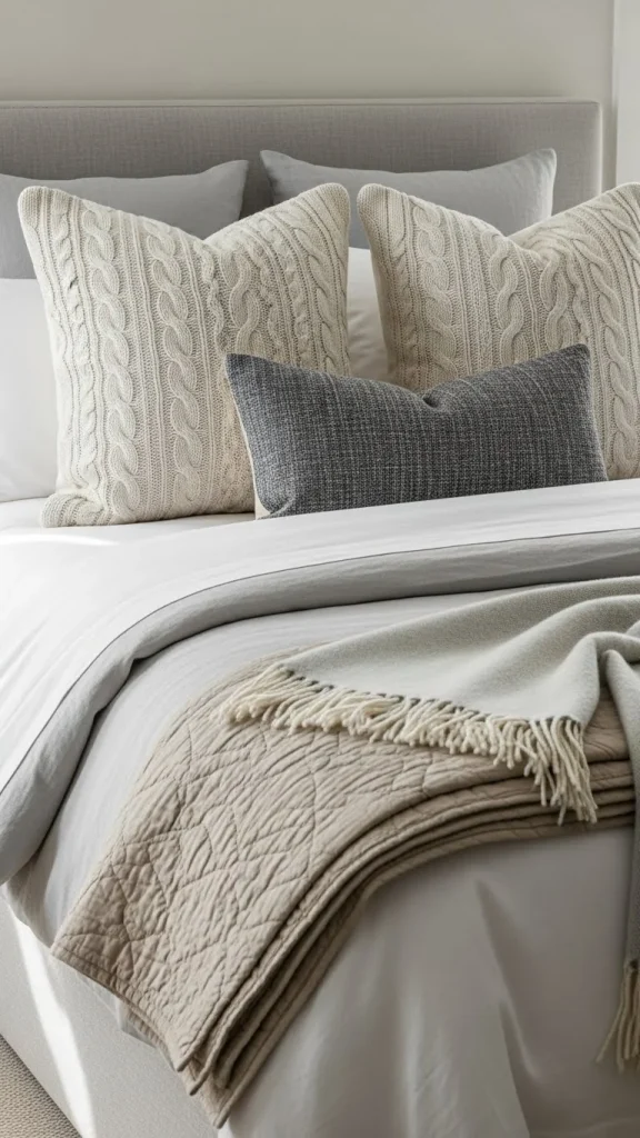 Layer Your Bedding for Instant Coziness