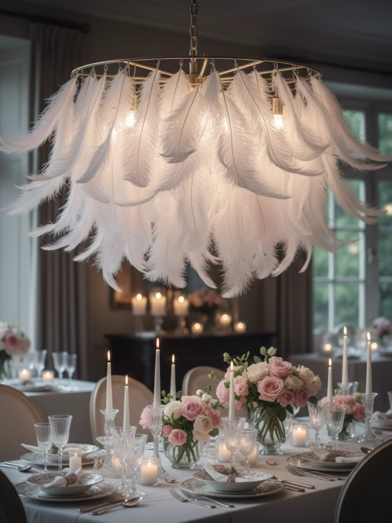 16. Feather Strands for Soft Romantic Movement