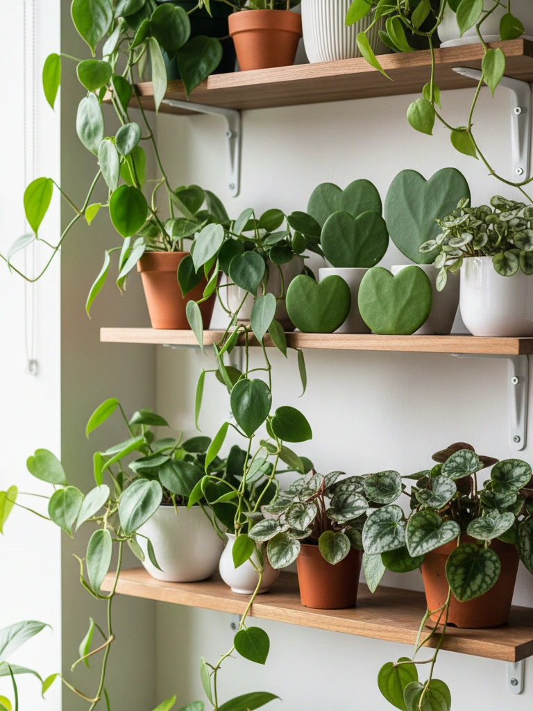 35. Potted Plants With Heart Shaped Leaves