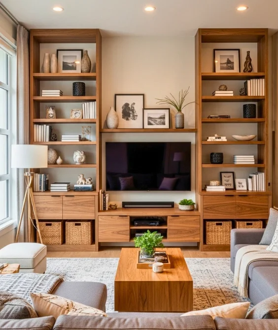 Built In Look Storage