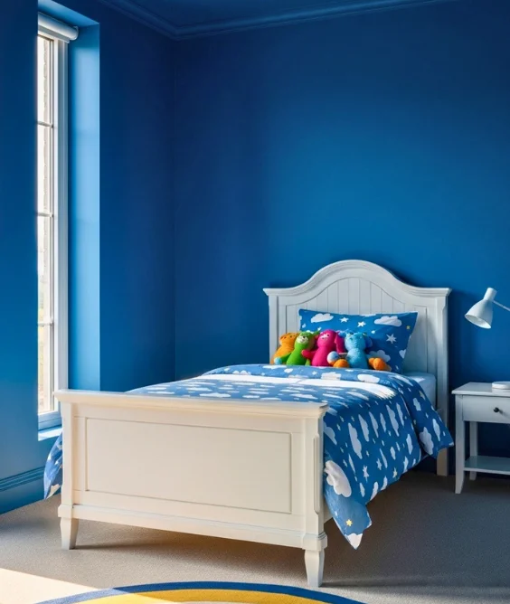 Color Drenching Statement Room