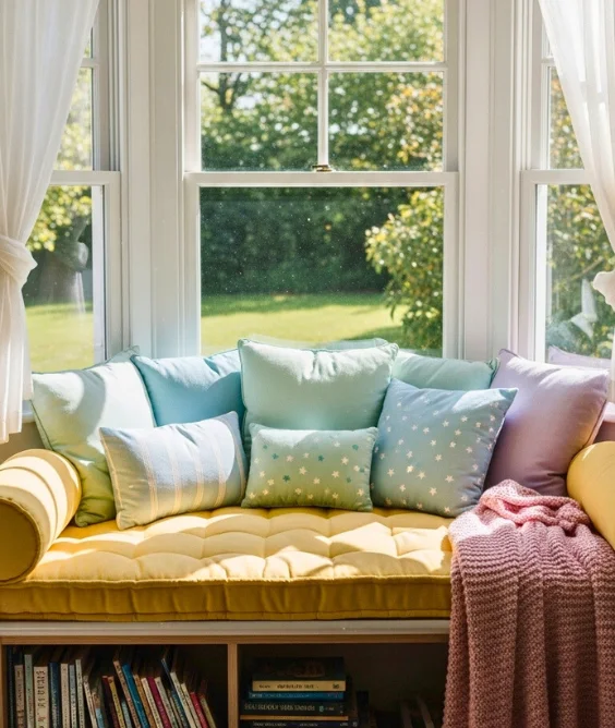 Cozy Window Reading Nook