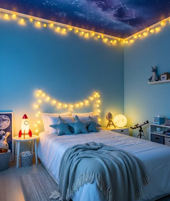 Creative Painted Ceiling