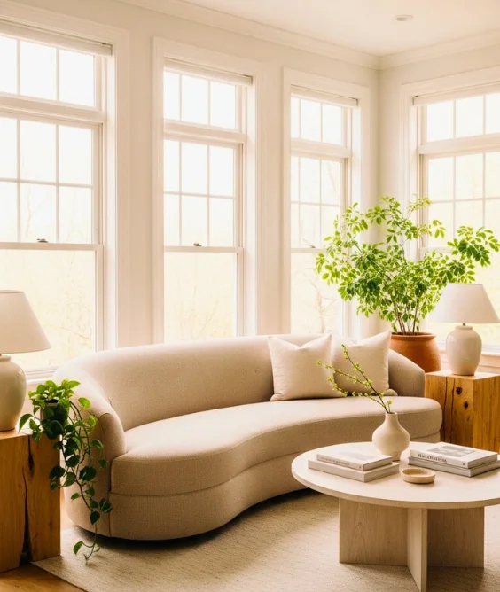 Curved Sofas for Comfort