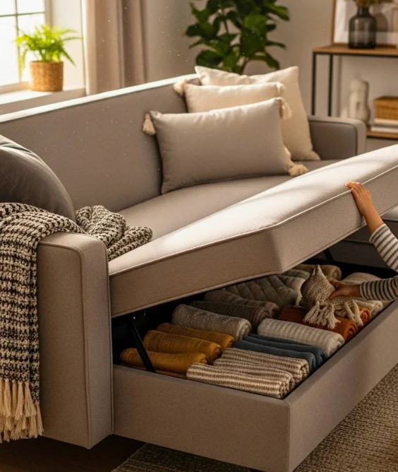 Hidden Storage Sofas