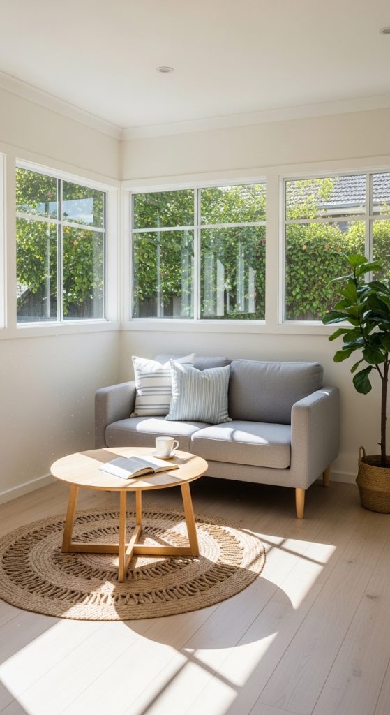 How to Decorate a Small Living Room That Feels Airy & Stylish