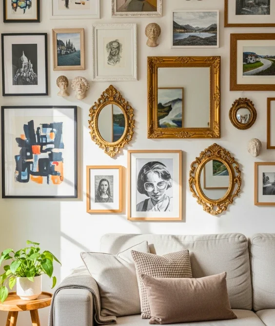 Maximalist Gallery Wall