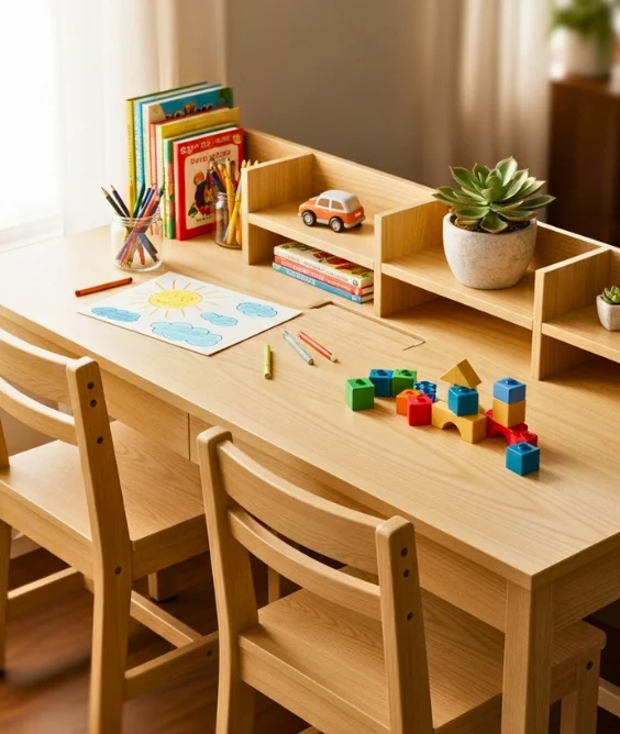 Shared Desk for Siblings