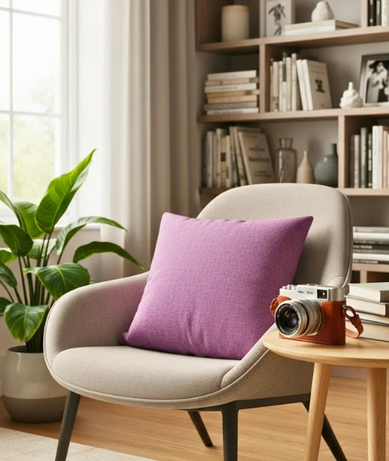 30 Soft & Serene Spring Soft Color Decor Ideas for Relaxed Homes 11 Soft Lilac Accents