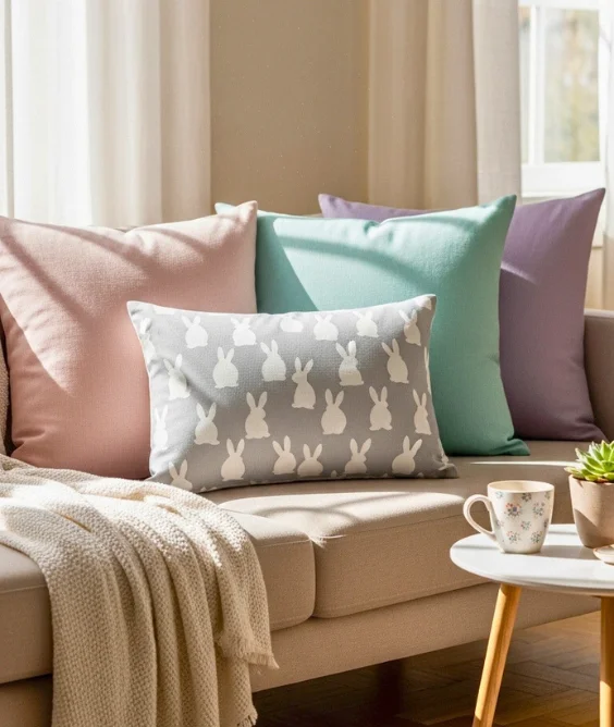 Soft Linen Pillow Swap