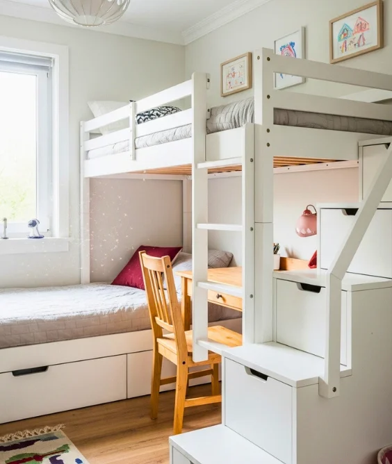 Space Saving Bunk Beds