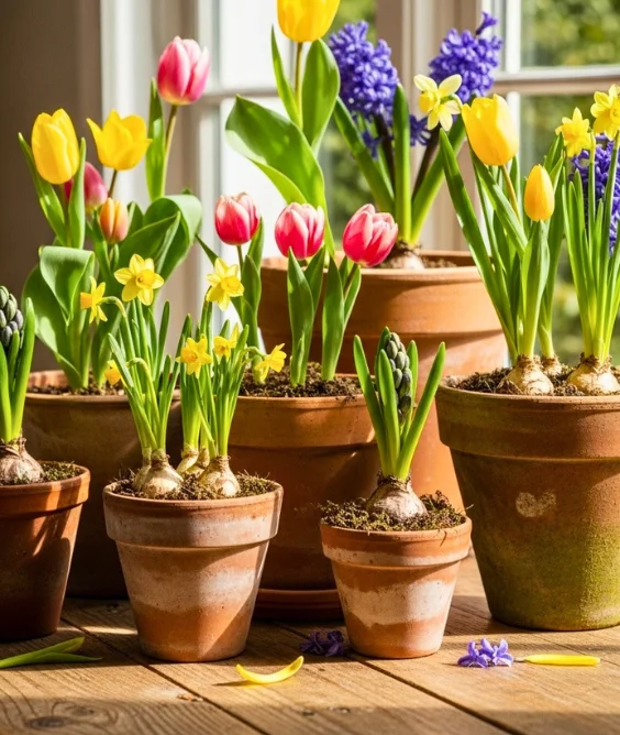 Terra Cotta Pot Cluster
