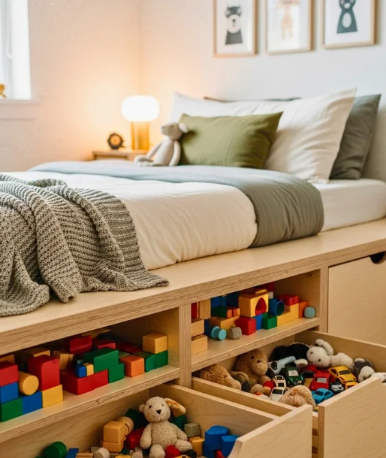 Under Bed Drawer Storage