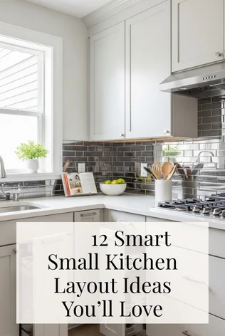 12 Smart Small Kitchen Layout Ideas You’ll Love