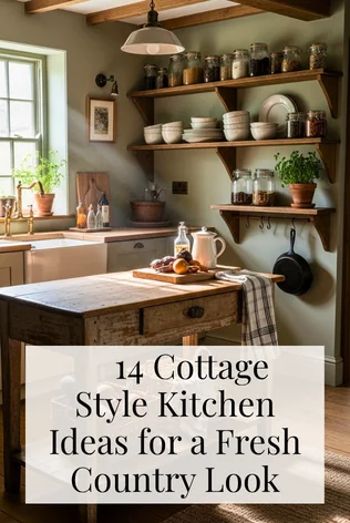    14 Cottage Style Kitchen Ideas for a Fresh Country Look