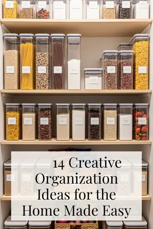   14 Creative Organization Ideas for the Home Made Easy