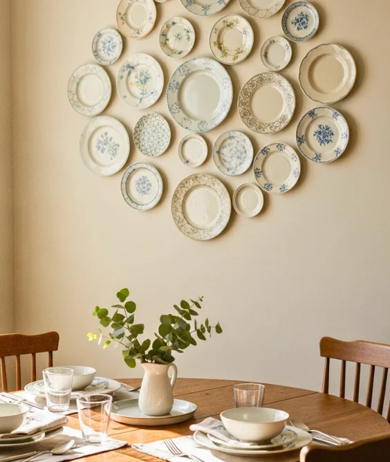 Decorative Plate Wall