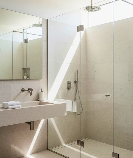 Frameless Glass Shower Design