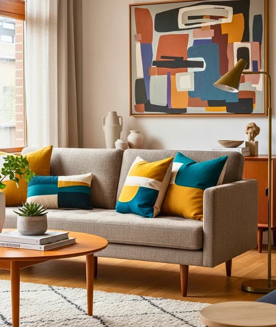 Low Profile Sofa with Clean Lines