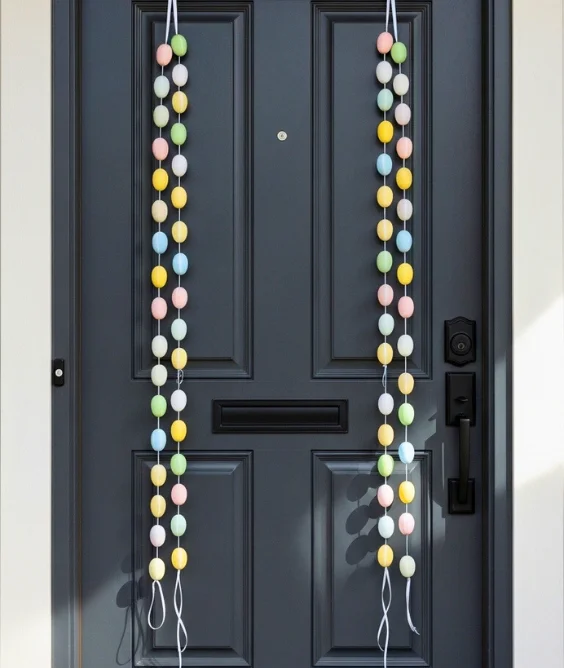 Vertical Side Garland Strands