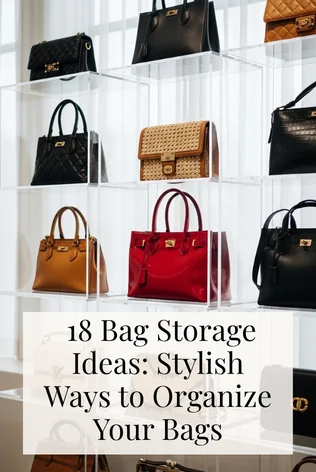 18 Bag Storage Ideas Stylish Ways to Organize Your Bags