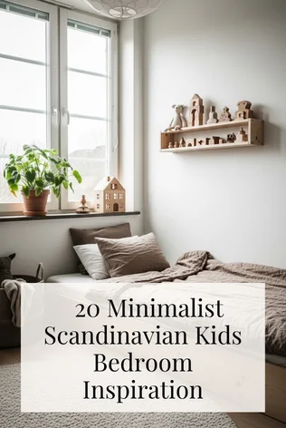   20 Minimalist Scandinavian Kids Bedroom Inspiration