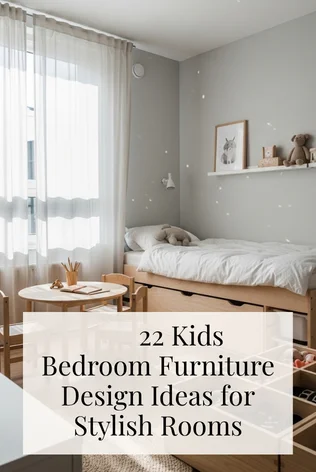 22 Kids Bedroom Furniture Design Ideas for Stylish Rooms