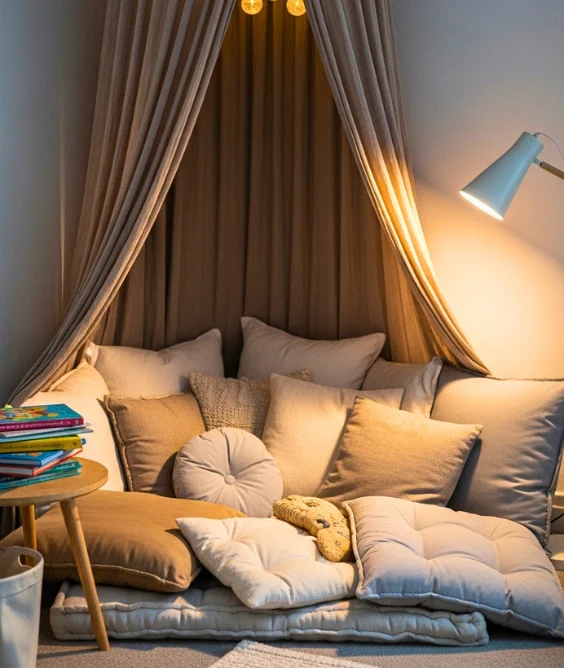 Cozy Canopy Corner for