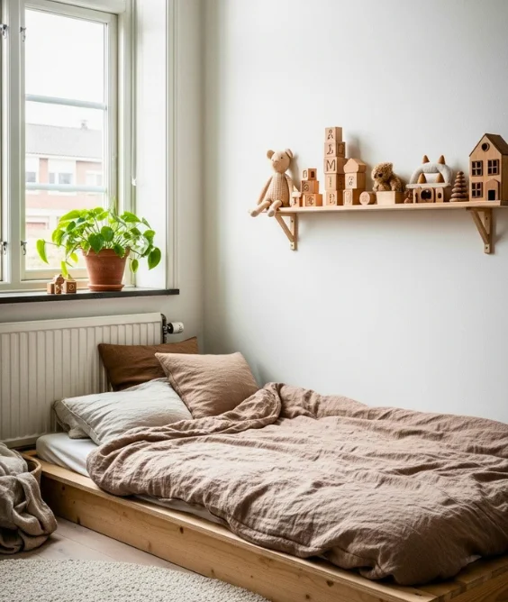 Montessori Floor Bed Setup