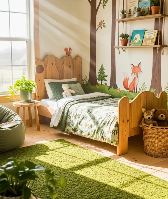 Nature Inspired Kids Bedroom CC