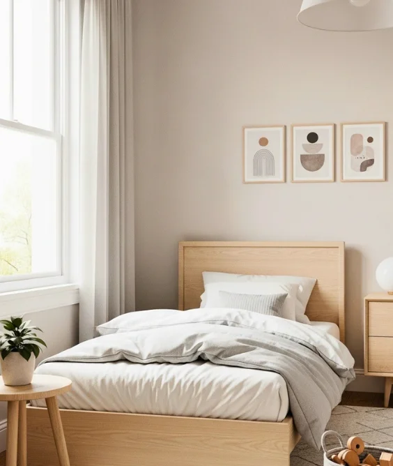 Neutral Kids Bedroom CC for Flexible Styling