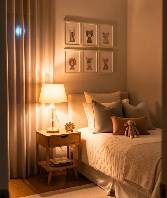 Neutral Lighting for a Relaxing Mood