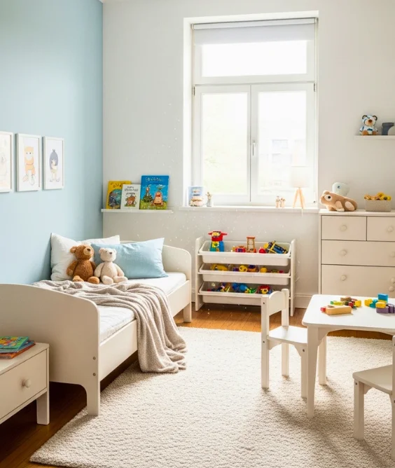 22 Kids Bedroom Furniture Design Ideas for Stylish Rooms 19 Rounded Edge Safety Furniture