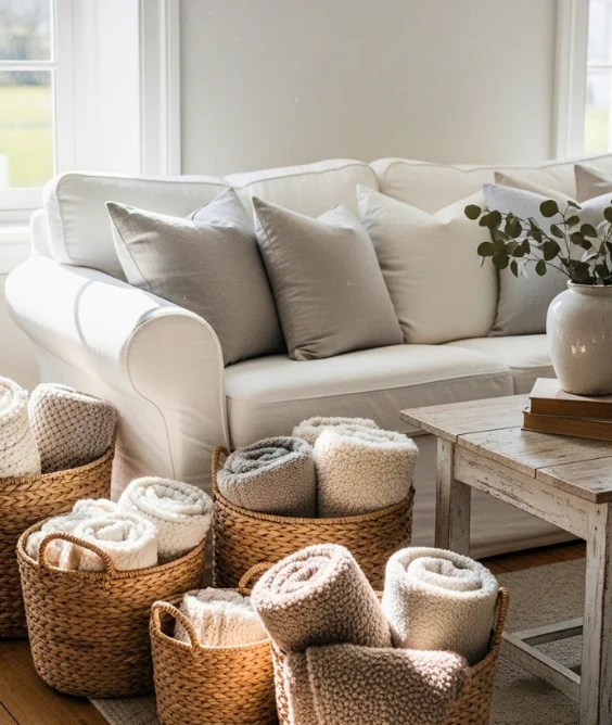 Rustic Storage Baskets for Style and Function